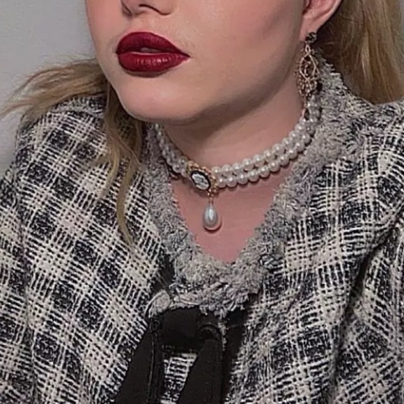 Pearl chocker necklace - Picture 8 of 10